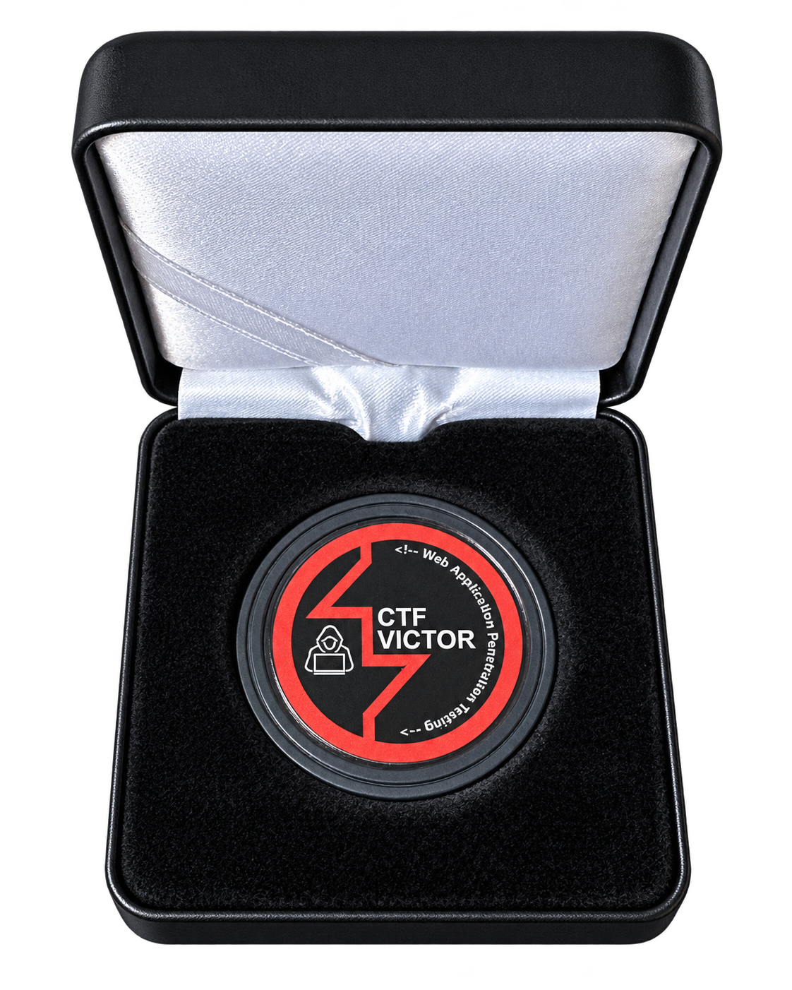 Cybersecurity Capture the Flag achievement coin